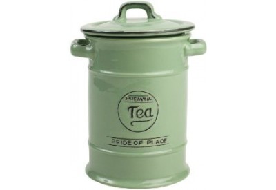 Pride of Place Tea Jar OLD GREEN (D115 x H180mm / 4.5 x 7")